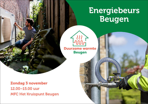 Energiebeurs in Beugen op 3 november ‘Een duurzaam huis, zo doe je dat!’