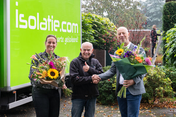 Eerste woningen geïsoleerd in isolatieproject Land van Cuijk!