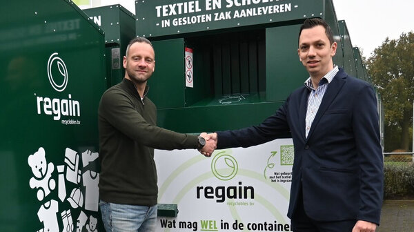 Regain Recycables uit Cuijk nieuwe inzamelaar voor textiel