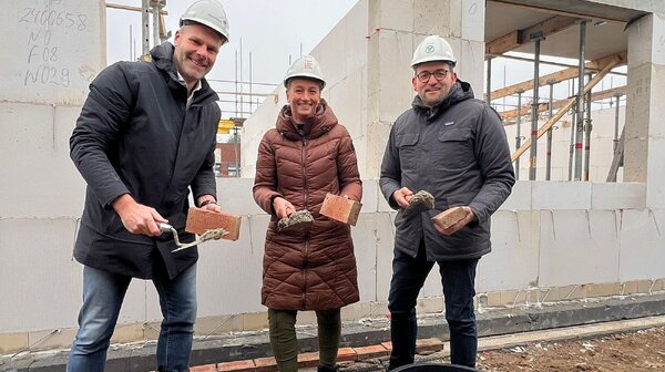 Officiële start bouw 20 huurappartementen Cuijkse Cantheelen Cuijk